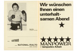  Eric Bachmann Fotoarchiv, Muhammad Ali, Jurgen Blin