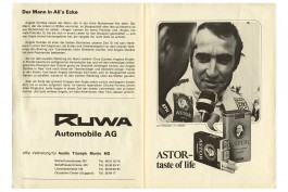  Eric Bachmann Fotoarchiv, Muhammad Ali, Jurgen Blin