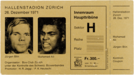 Eric Bachmann Fotoarchiv, Muhammad Ali, Jurgen Blin