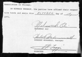 Eric Bachmann Fotoarchiv, Muhammad Ali, Jurgen Blin