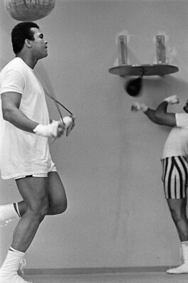 Eric Bachmann Fotoarchiv, Muhammad Ali, Jurgen Blin