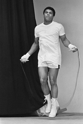 Eric Bachmann Fotoarchiv, Muhammad Ali, Jurgen Blin