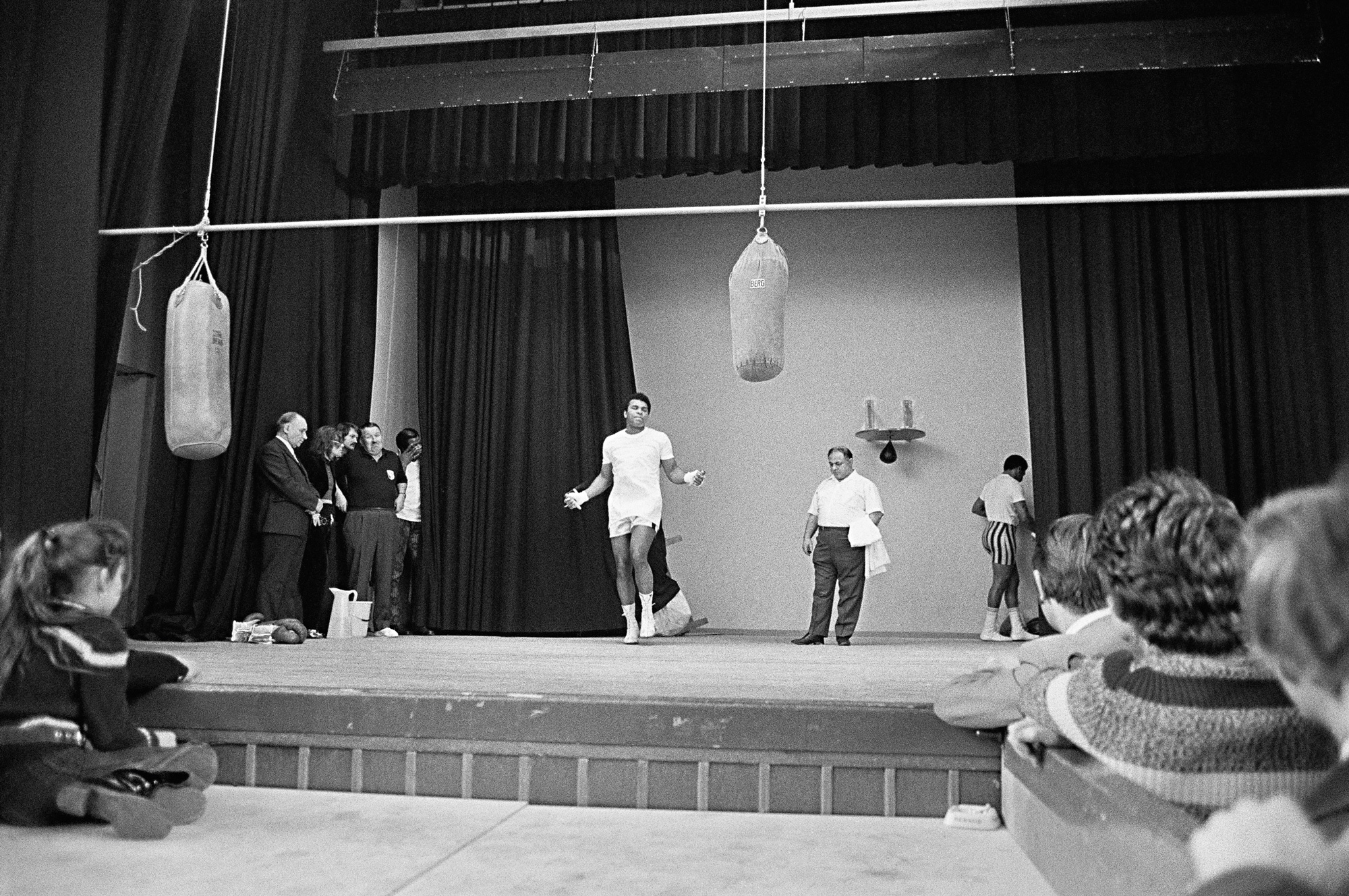 Eric Bachmann Fotoarchiv, Muhammad Ali, Jurgen Blin