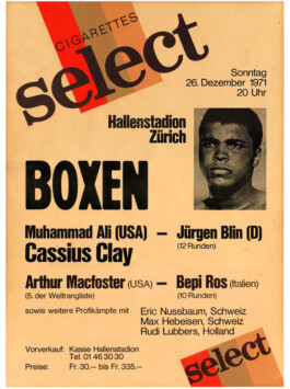 Eric Bachmann Fotoarchiv, Muhammad Ali, Jurgen Blin