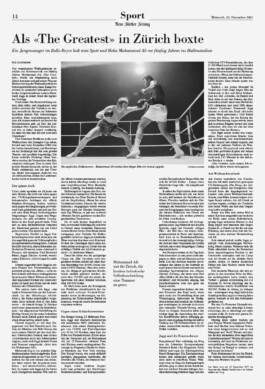  Eric Bachmann Fotoarchiv, Muhammad Ali, Jurgen Blin