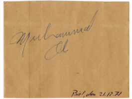  Eric Bachmann Fotoarchiv, Muhammad Ali, Jurgen Blin