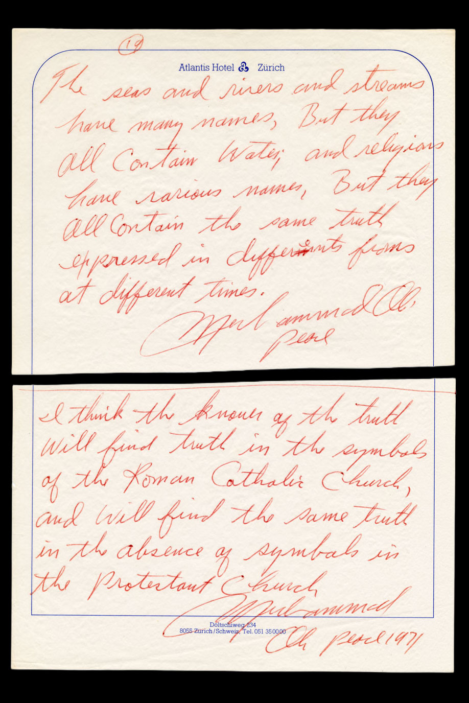 Eric Bachmann Fotoarchiv, Muhammad Ali, Jurgen Blin