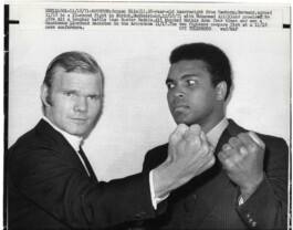 Eric Bachmann Fotoarchiv, Muhammad Ali, Jurgen Blin
