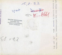 Eric Bachmann Fotoarchiv, Muhammad Ali, Jurgen Blin